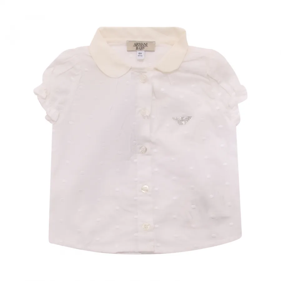 1226AQ camicia bimba ARMANI BABY girl kids shirt