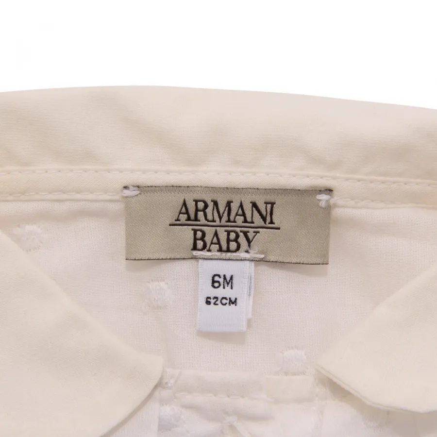 1226AQ camicia bimba ARMANI BABY girl kids shirt