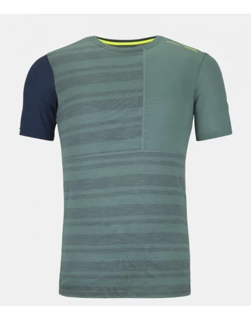 185 ROCK 'N WOOL ORTOVOX T-SHIRT UOMO LANA MERINO
