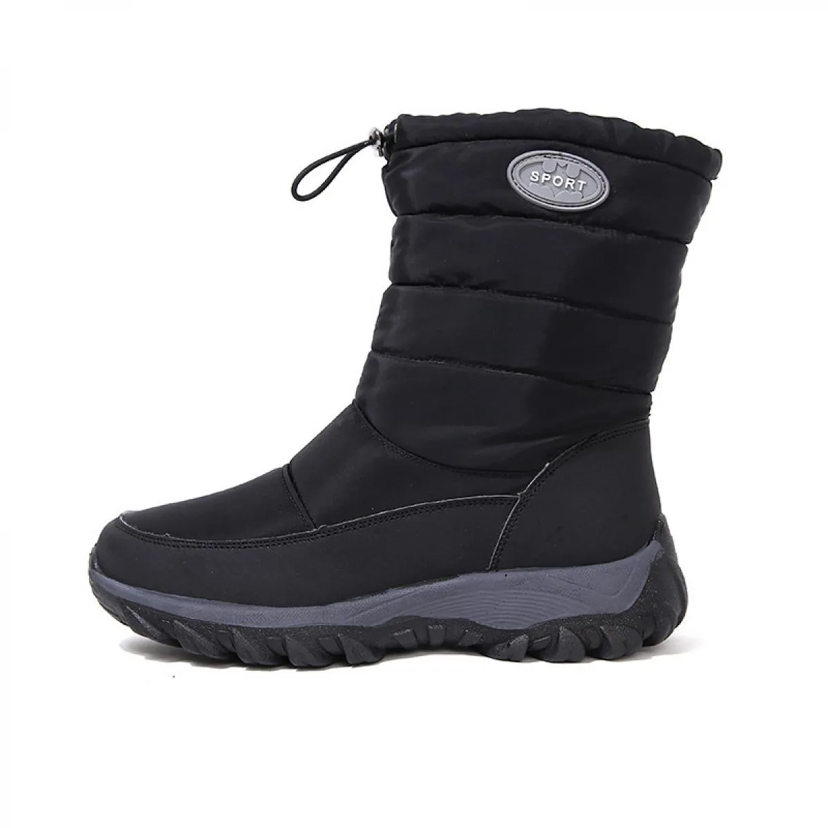 2022 scarpe da donna stivali invernali impermeabili da donna tengono al caldo stivali con plateau con fascia elastica femminile