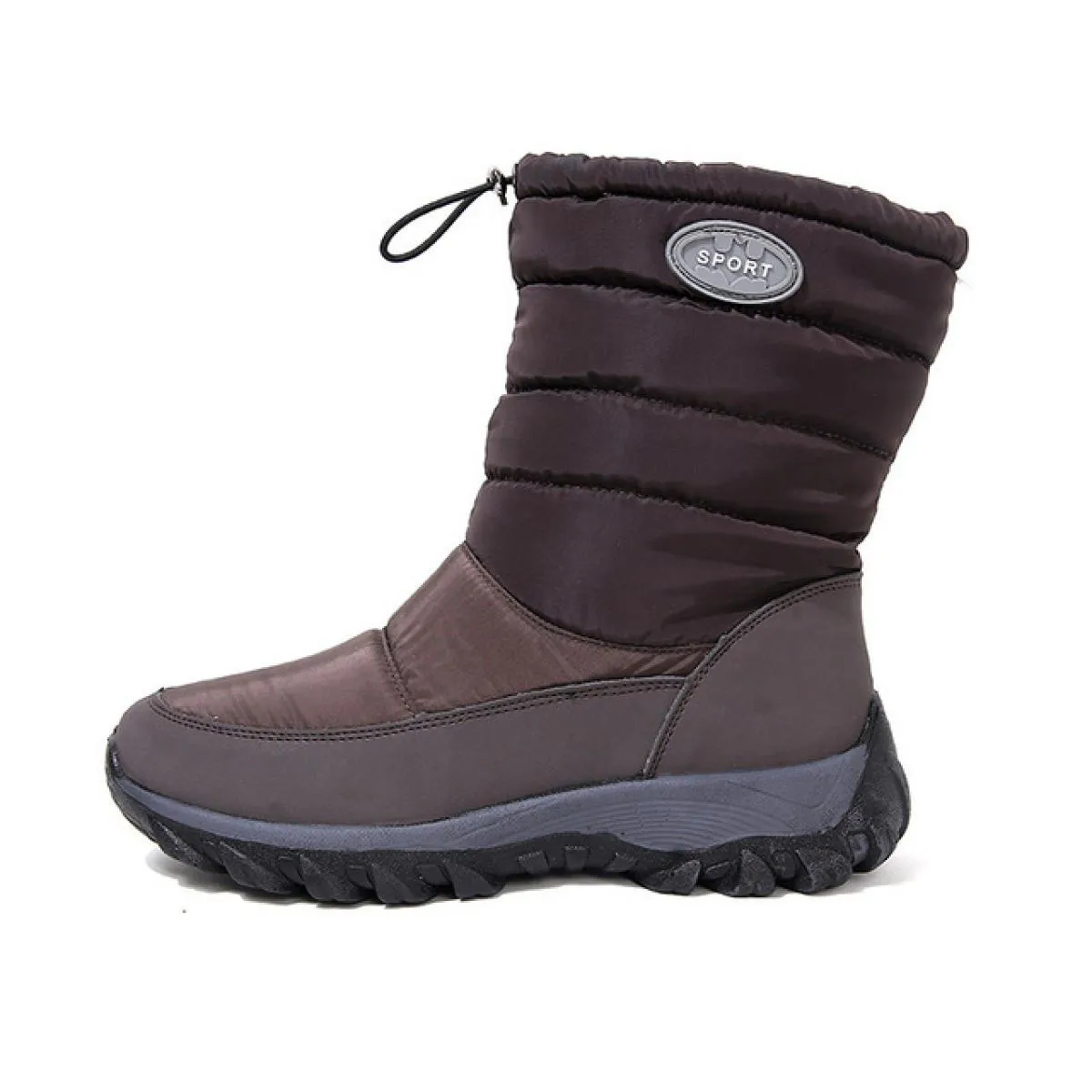 2022 scarpe da donna stivali invernali impermeabili da donna tengono al caldo stivali con plateau con fascia elastica femminile