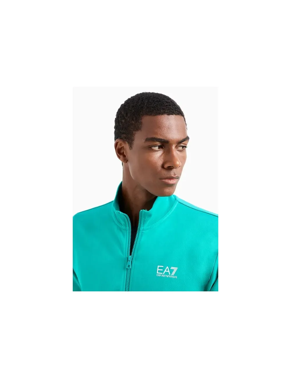 3DPV75 TUTA COMPLETA UOMO EA7 EMPORIO ARMANI FELPA E PANTALONE IN COTONE MAN