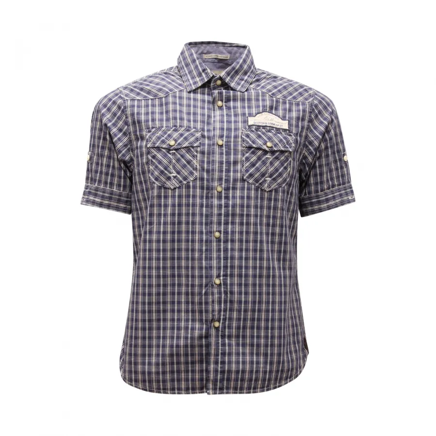 4890AV CAMICIA UOMO SCOTCH&SODA MAN SHIRT BLUE