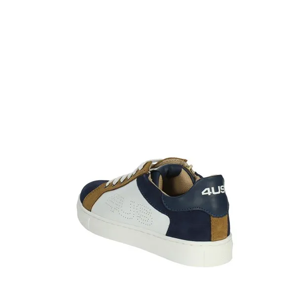 4US PACIOTTI  SNEAKERS BASSA 42561 BLU/GRIGIO