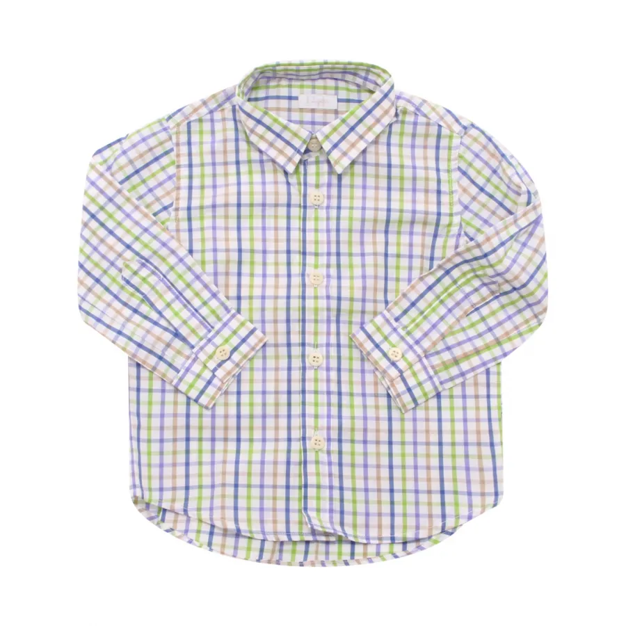 8448AP camicia bimbo IL GUFO boy kids shirt