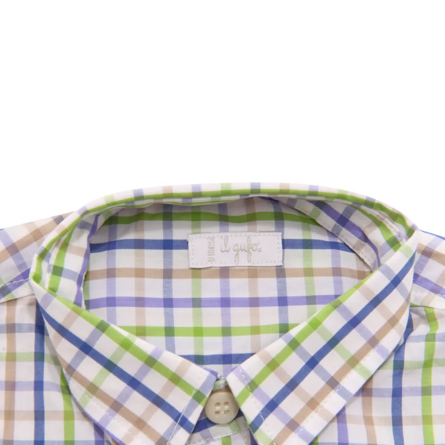 8448AP camicia bimbo IL GUFO boy kids shirt