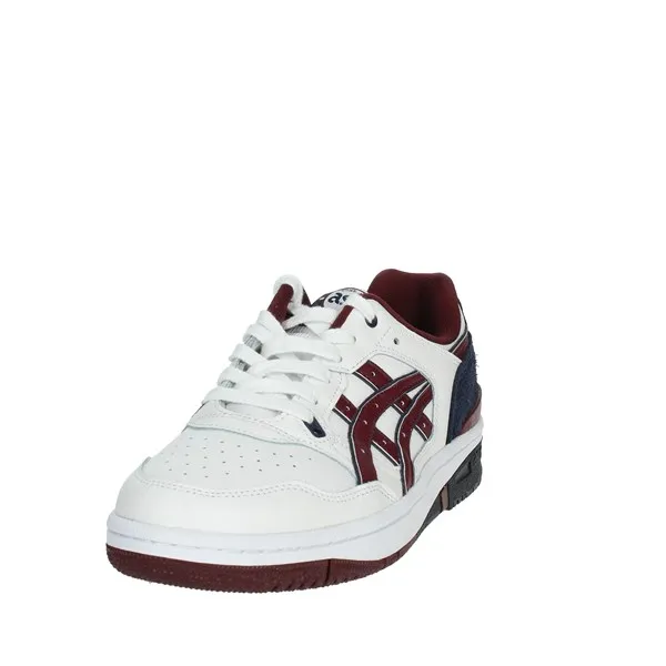 ASICS  SNEAKERS BASSA 1203A268 BIANCO/BORDEAUX