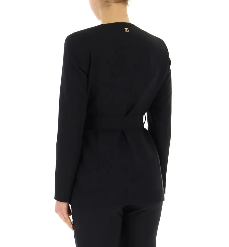 Blazer con cintura