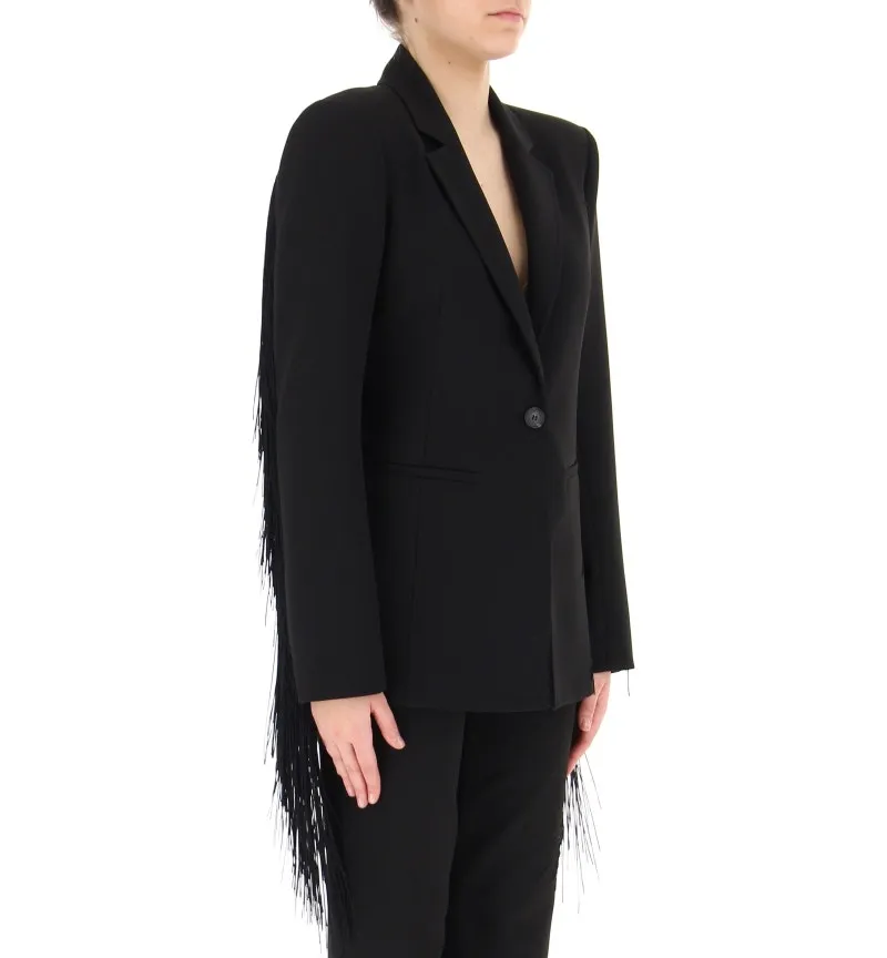Blazer con frange