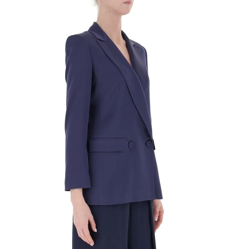 Blazer in satin