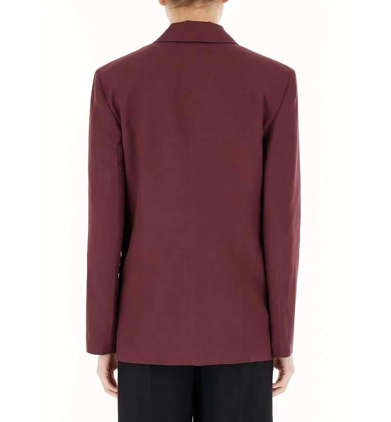 Blazer viscosa-lino