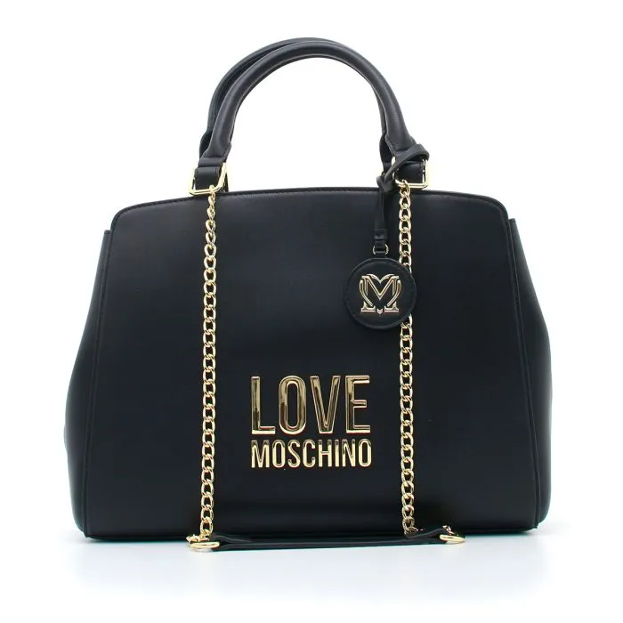 BORSA BONDED PU NERO Nero