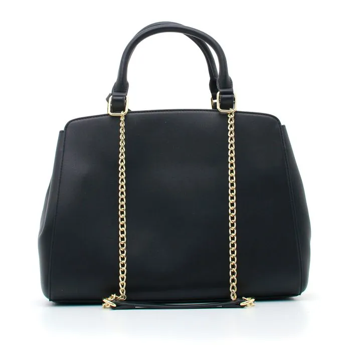 BORSA BONDED PU NERO Nero