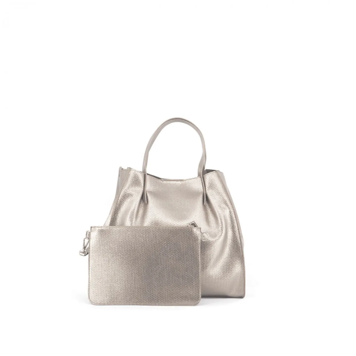 Borsa Doris Small Tortora, Grigio