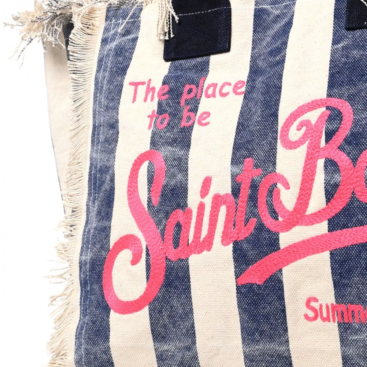 Borsa Vanity Tina Blu / Fuxia