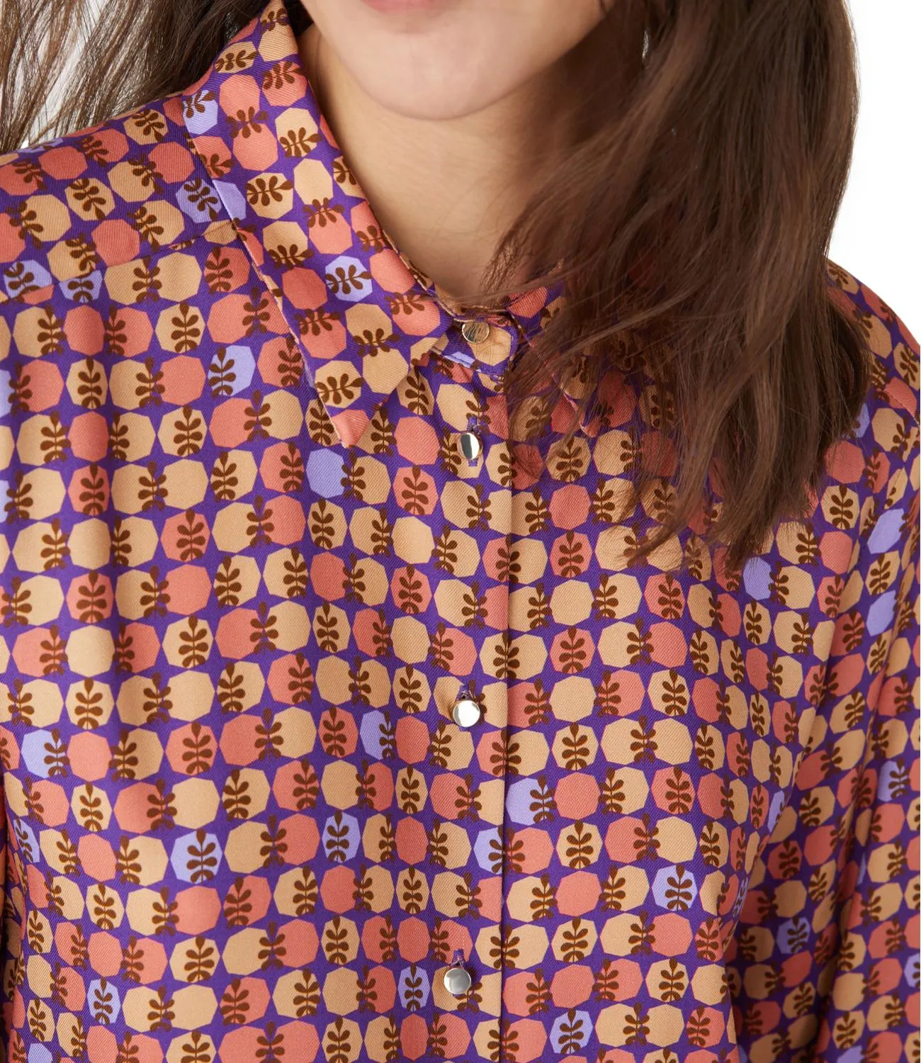 Brand IBLUES Iblues Camicia Adamo Viola Donna