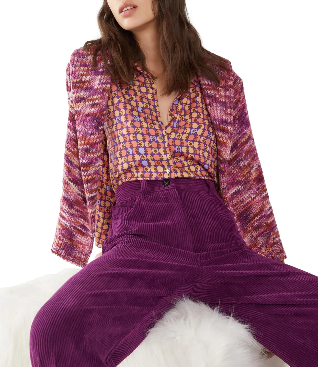 Brand IBLUES Iblues Camicia Adamo Viola Donna