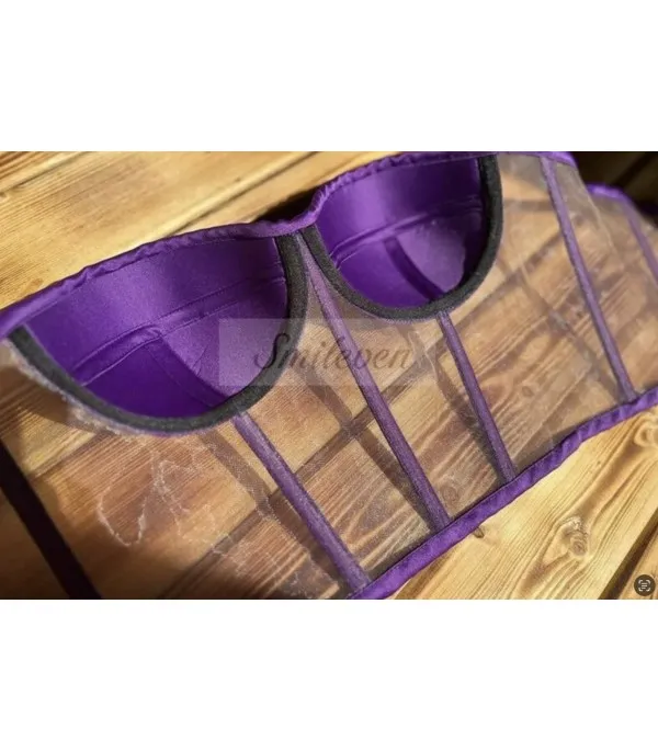 Bustino silk trasparent