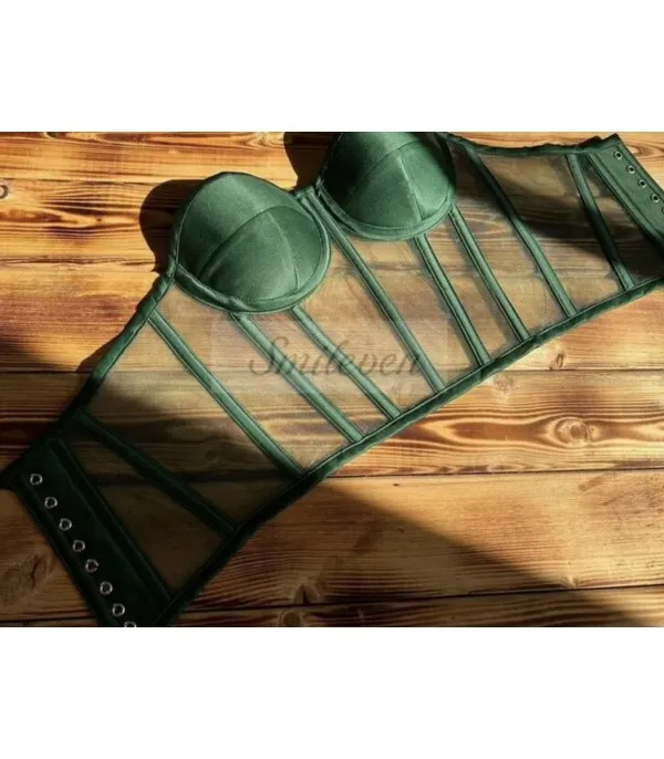 Bustino silk trasparent
