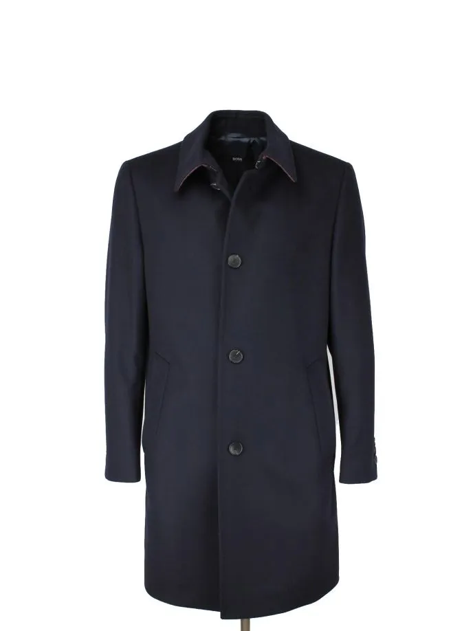 Cappotto soprabito corto lana cachemire