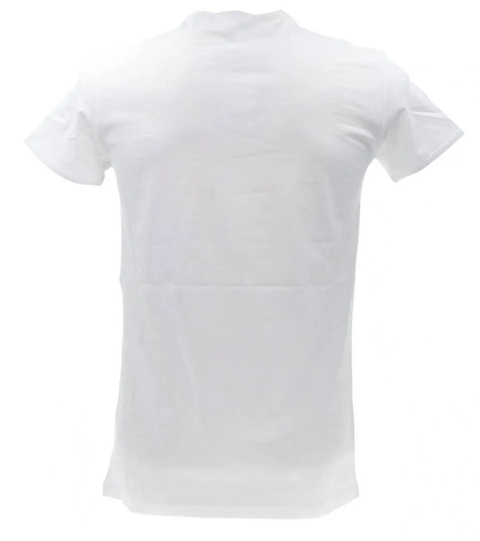 Cavalli class crew neck Bianco oro