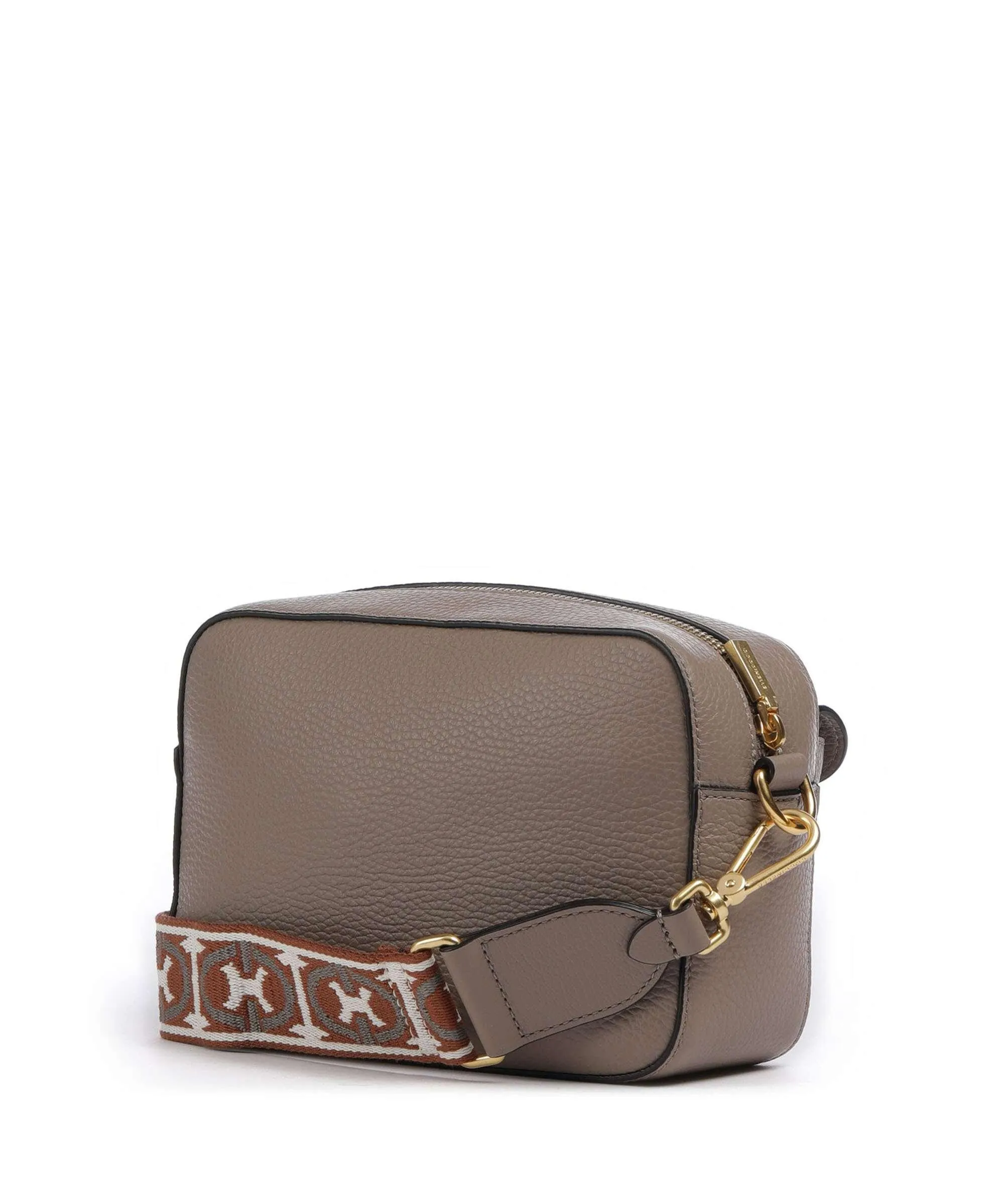  Coccinelle Beat Soft Ribbon Borsa a tracolla pelle granulata taupe  