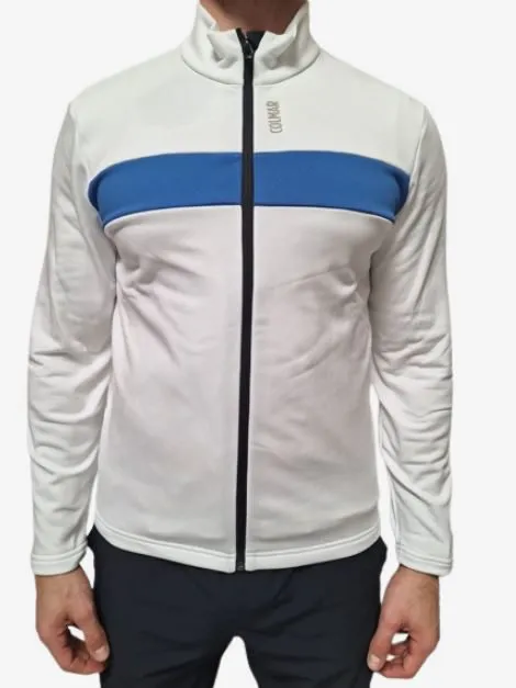 COLMAR 8339 FACETIME White sottogiacca sci zip lunga uomo