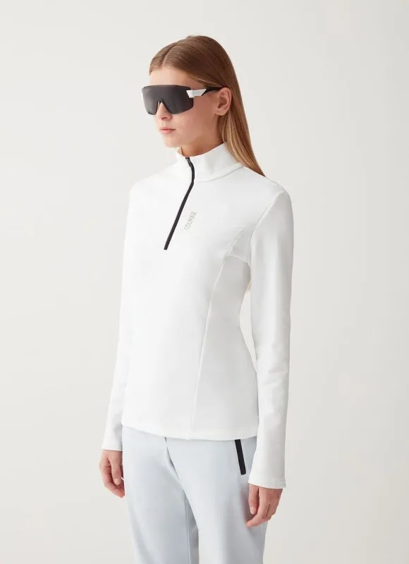 COLMAR 9334 FACETIME White sottogiacca sci 1/2 zip donna