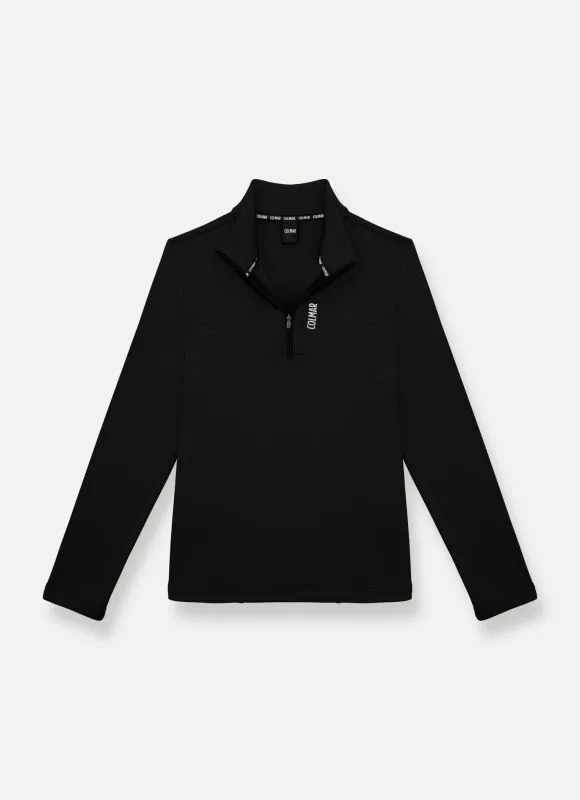COLMAR FACETIME 9334 Nero sottogiacca tecnico 1/2 zip donna