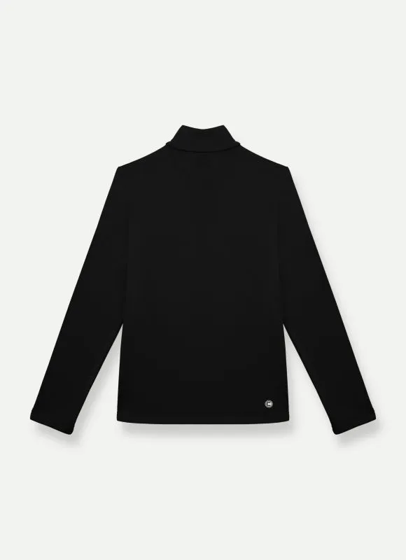 COLMAR FACETIME 9334 Nero sottogiacca tecnico 1/2 zip donna