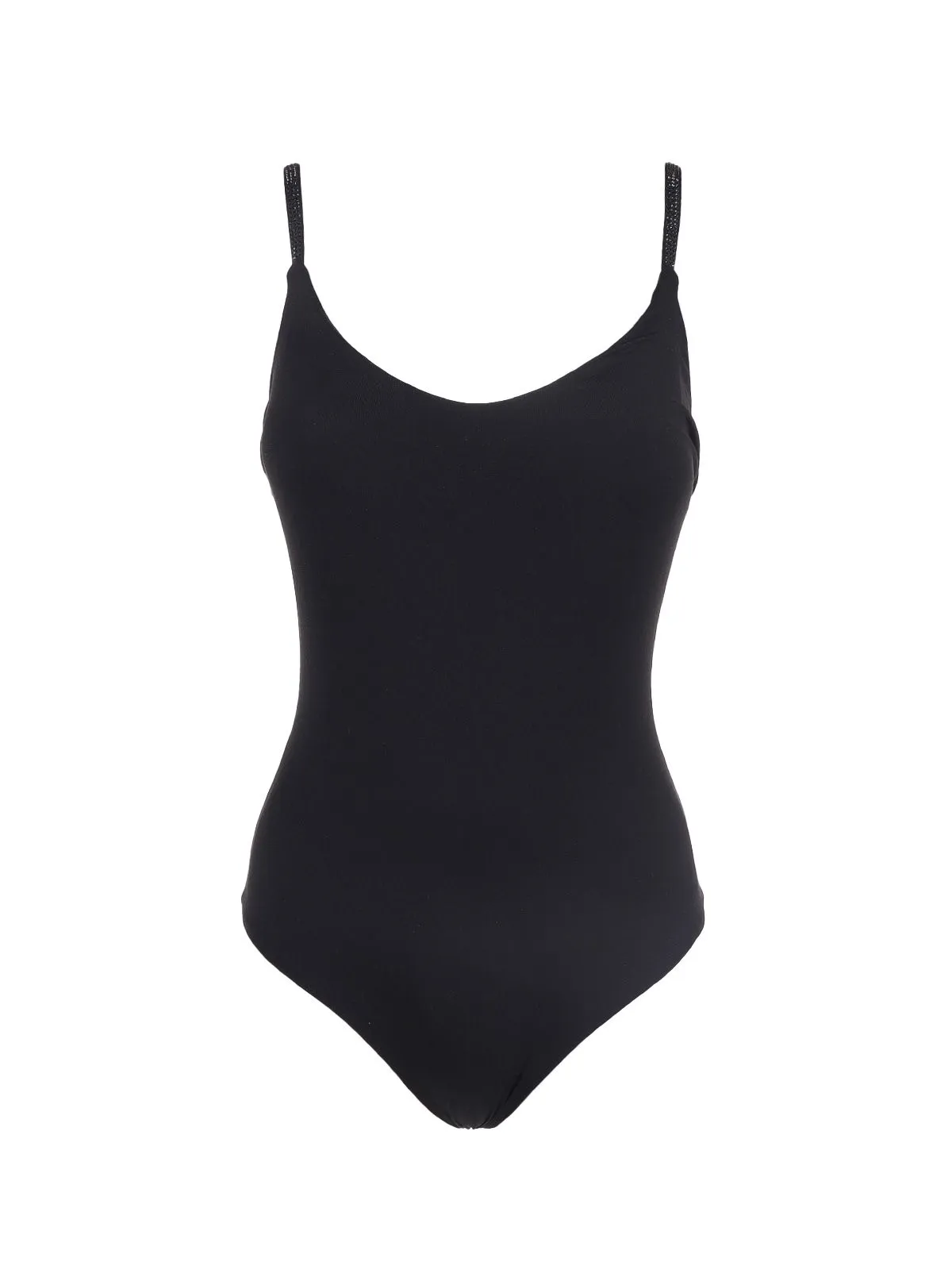 COSTUME INTERO NERO CON STRASS