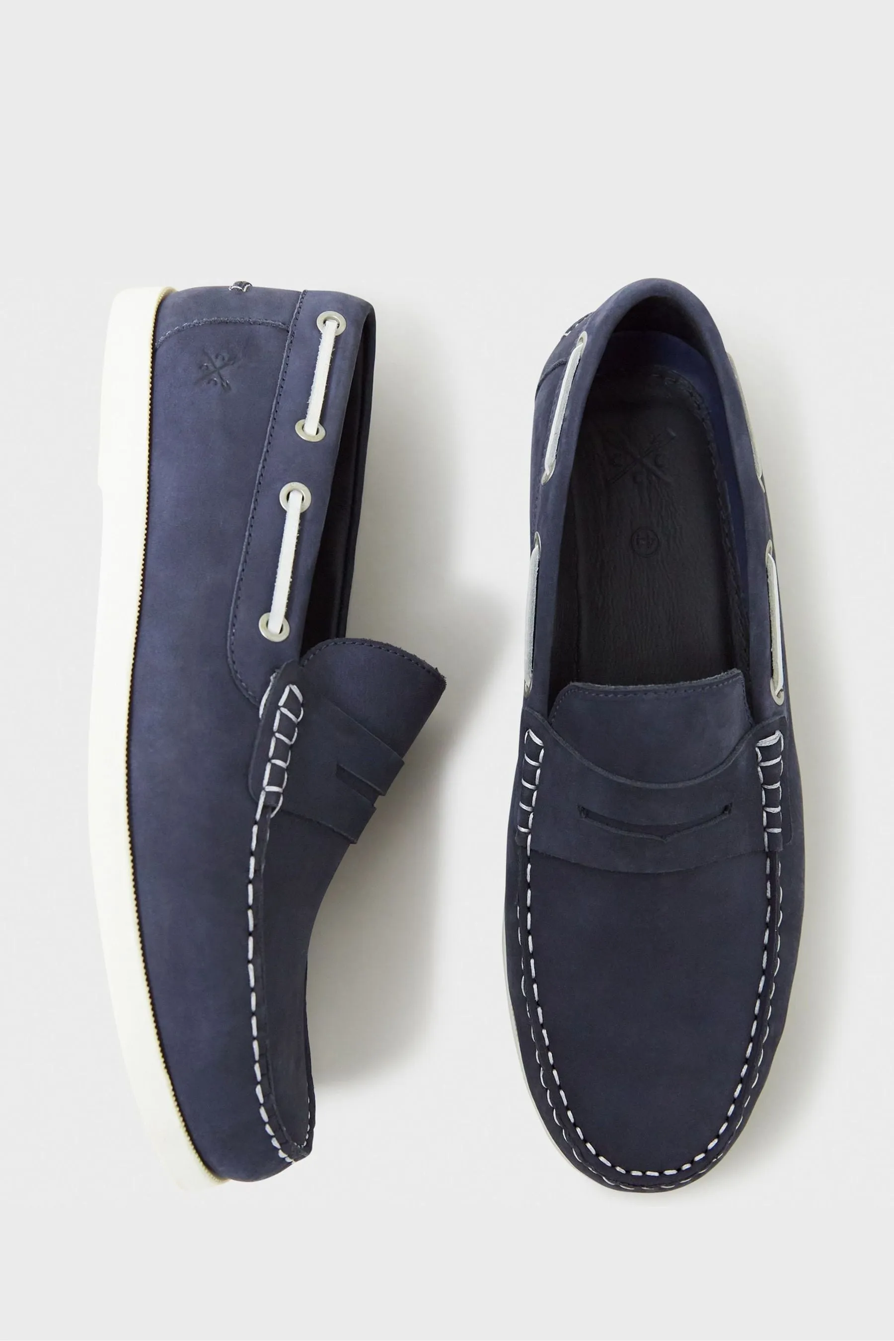 Crew Clothing - Coperta di Scarpe in pelle