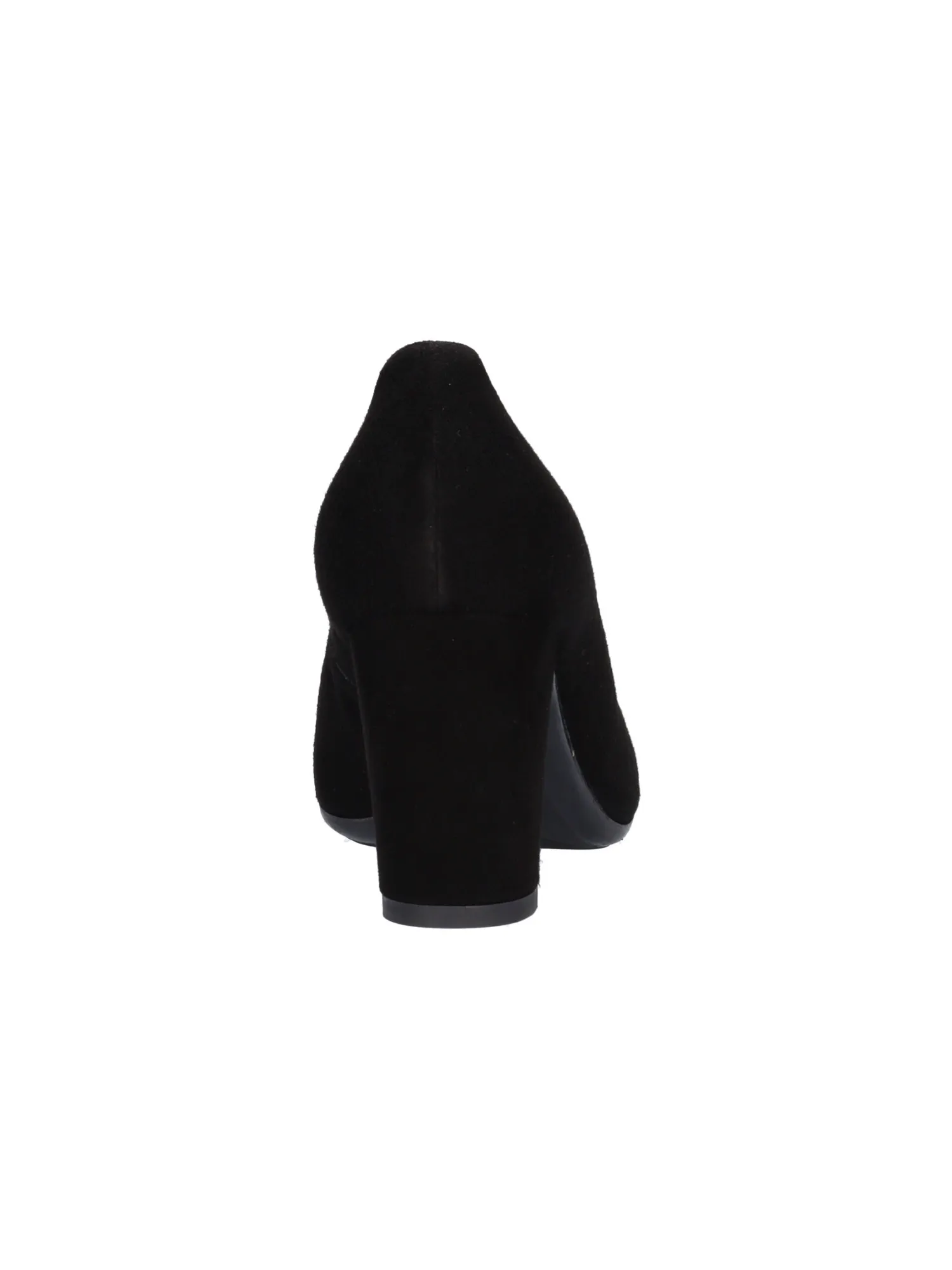 Decollete tacco largo Confort da donna nero
