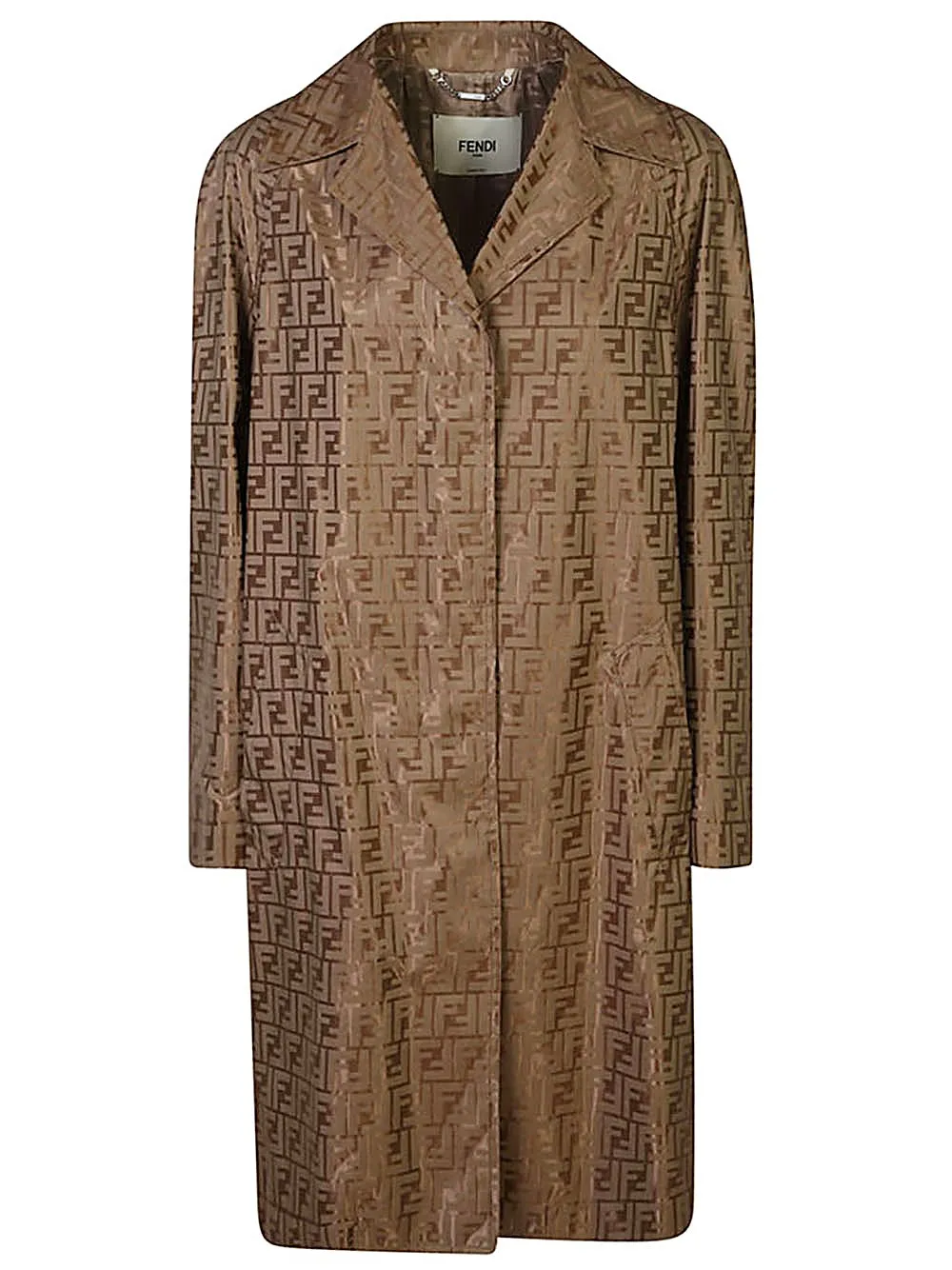 FENDI Soprabito--Cappotto In Cotone