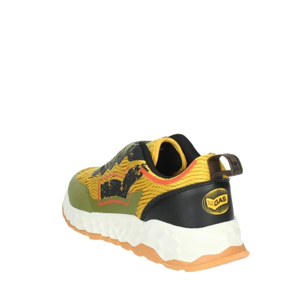 GAS  SNEAKERS BASSA GAM328306 GIALLO