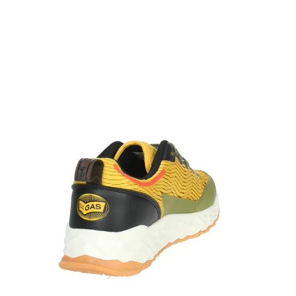 GAS  SNEAKERS BASSA GAM328306 GIALLO