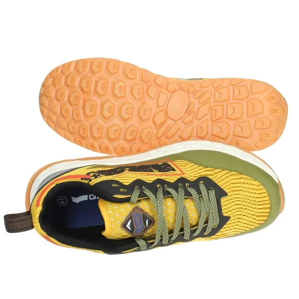 GAS  SNEAKERS BASSA GAM328306 GIALLO