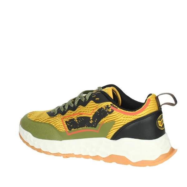 GAS  SNEAKERS BASSA GAM328306 GIALLO