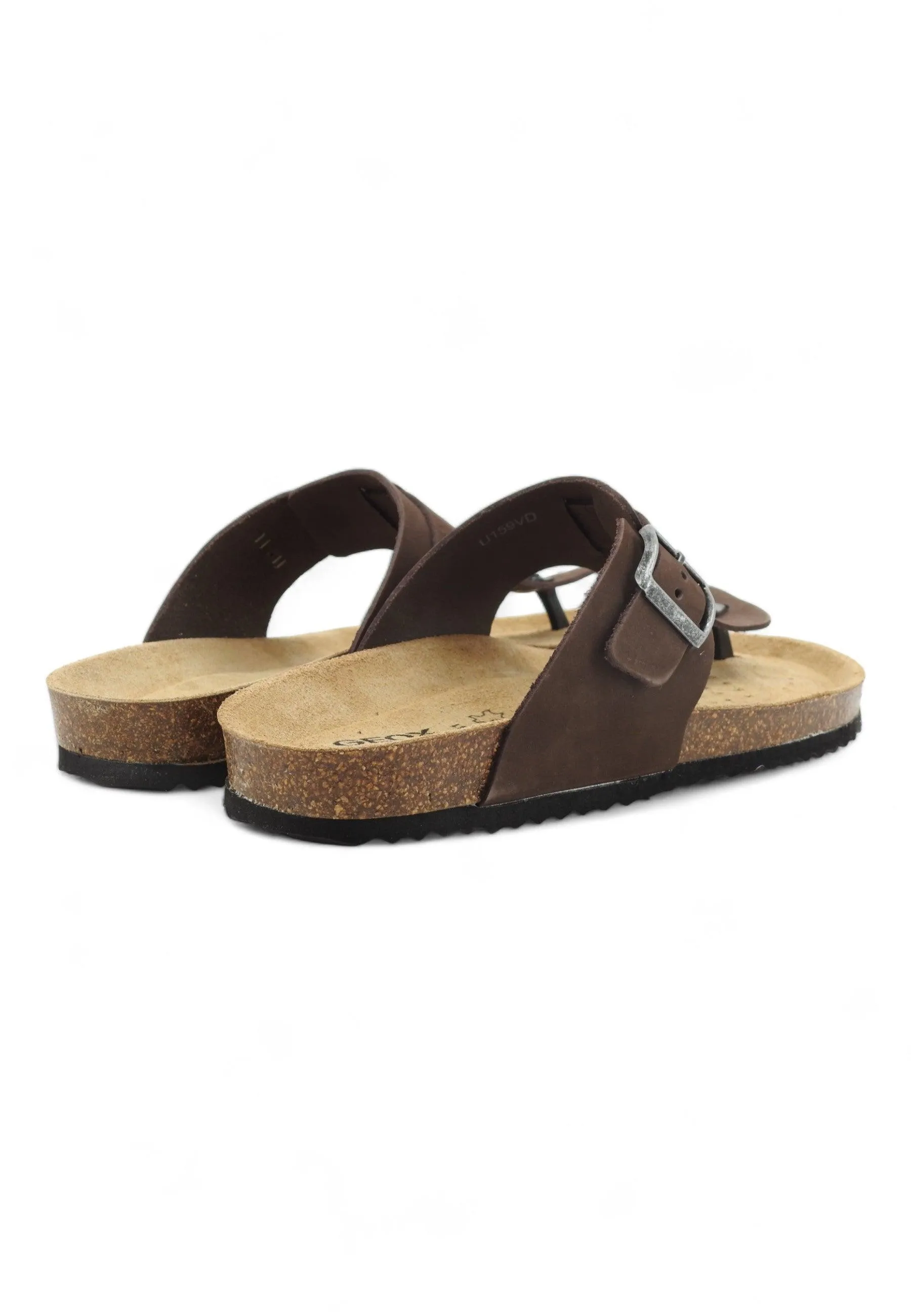 GEOX Ghita Ciabatta Infradito Uomo Dark Coffee U159VD00032C6024