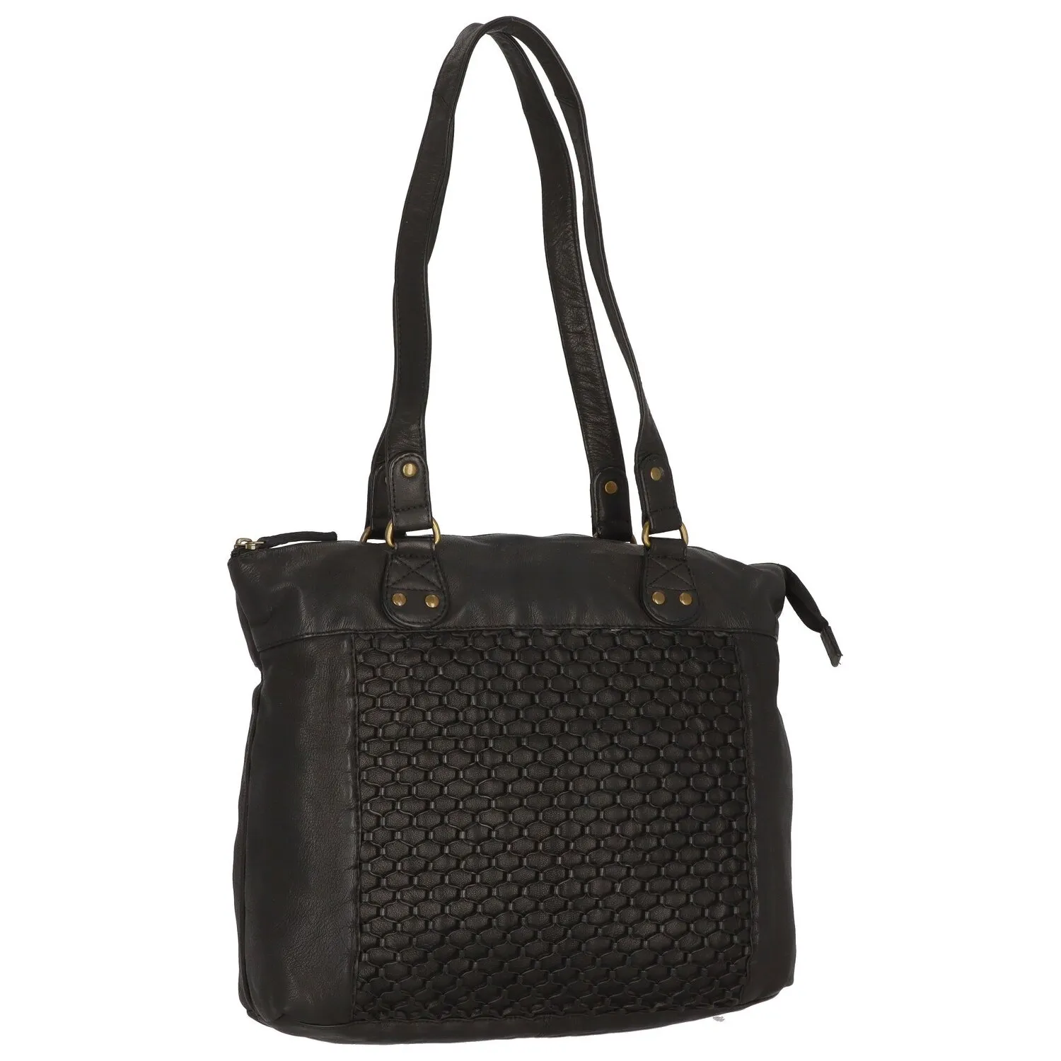 Greenland Nature Femi & Nine Borsa a tracolla in pelle 35 cm