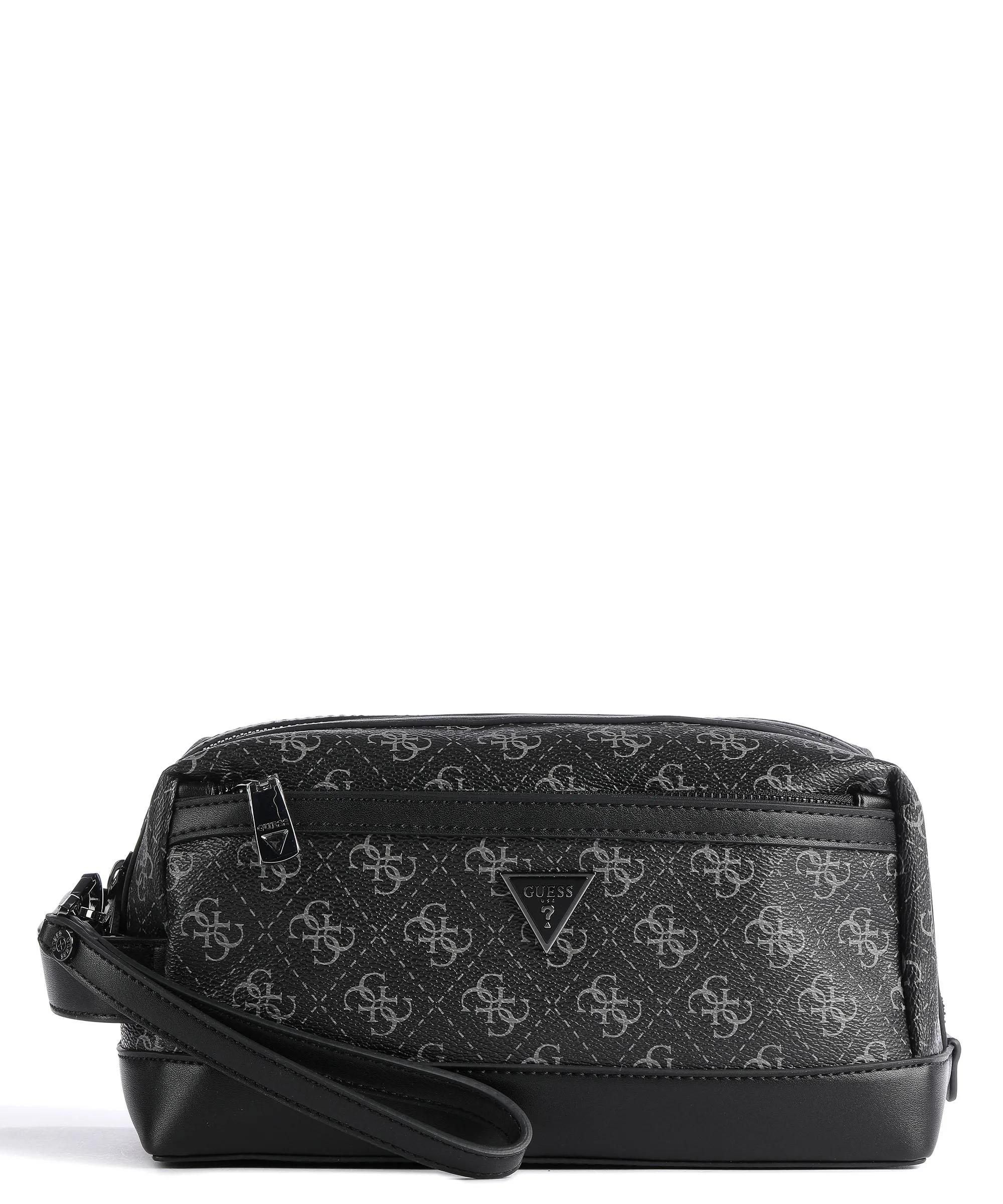  Guess Milano 4G Eco Borsa da toilette antracite 25 cm  