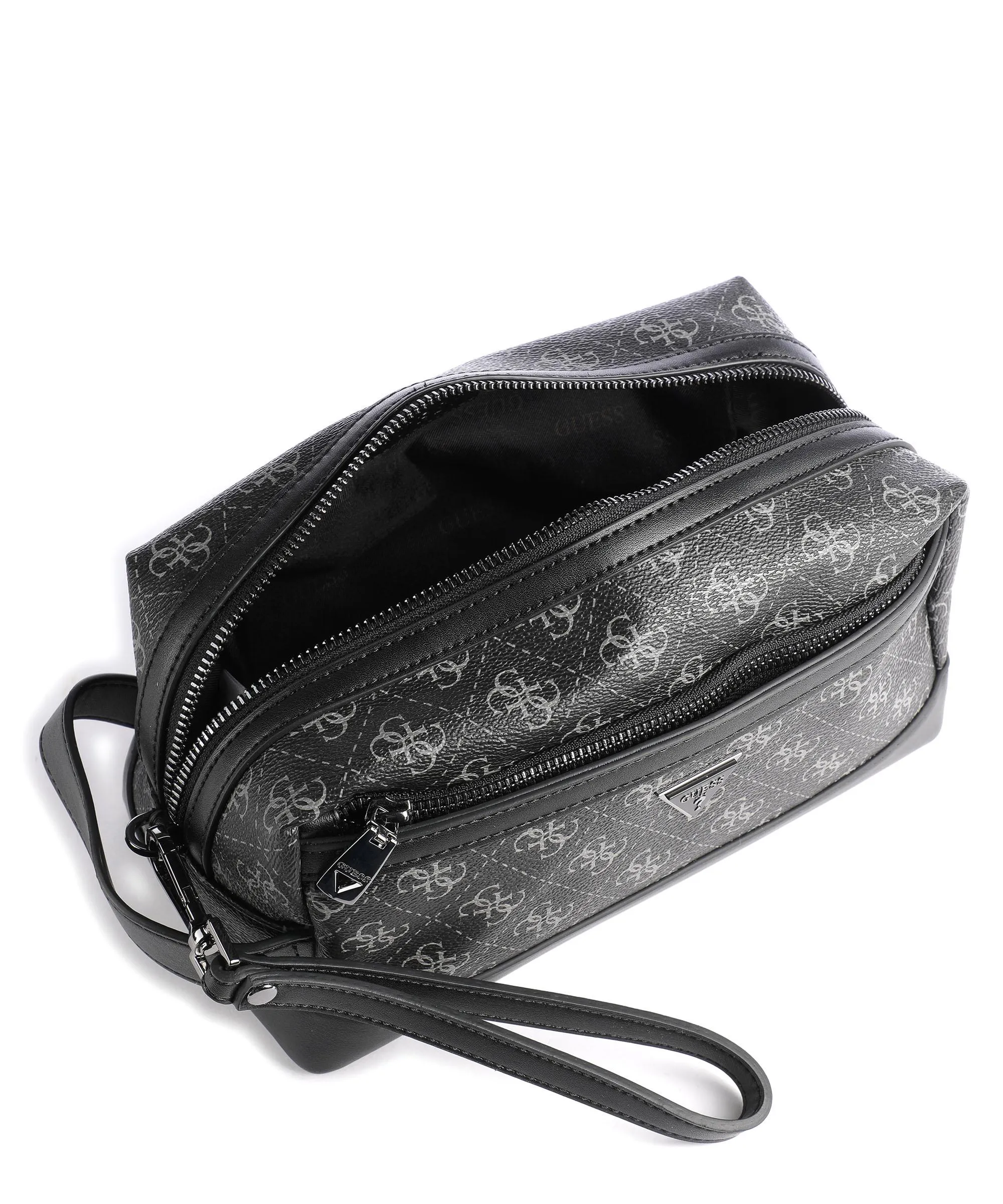  Guess Milano 4G Eco Borsa da toilette antracite 25 cm  