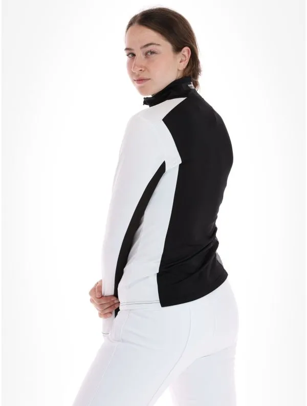 ICEPEAK FREISING Black sottogiacca tecnico donna 1/2 zip