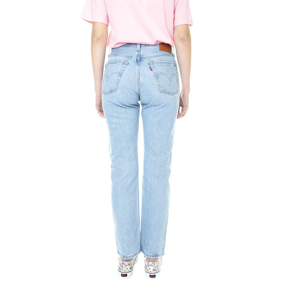 Levis 501 Jeans Ojai Luxor Last - Denim Jeans Donna Blu Chiaro / Worn In    
