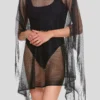 LIU JO PONCHO RETE NERO 22222