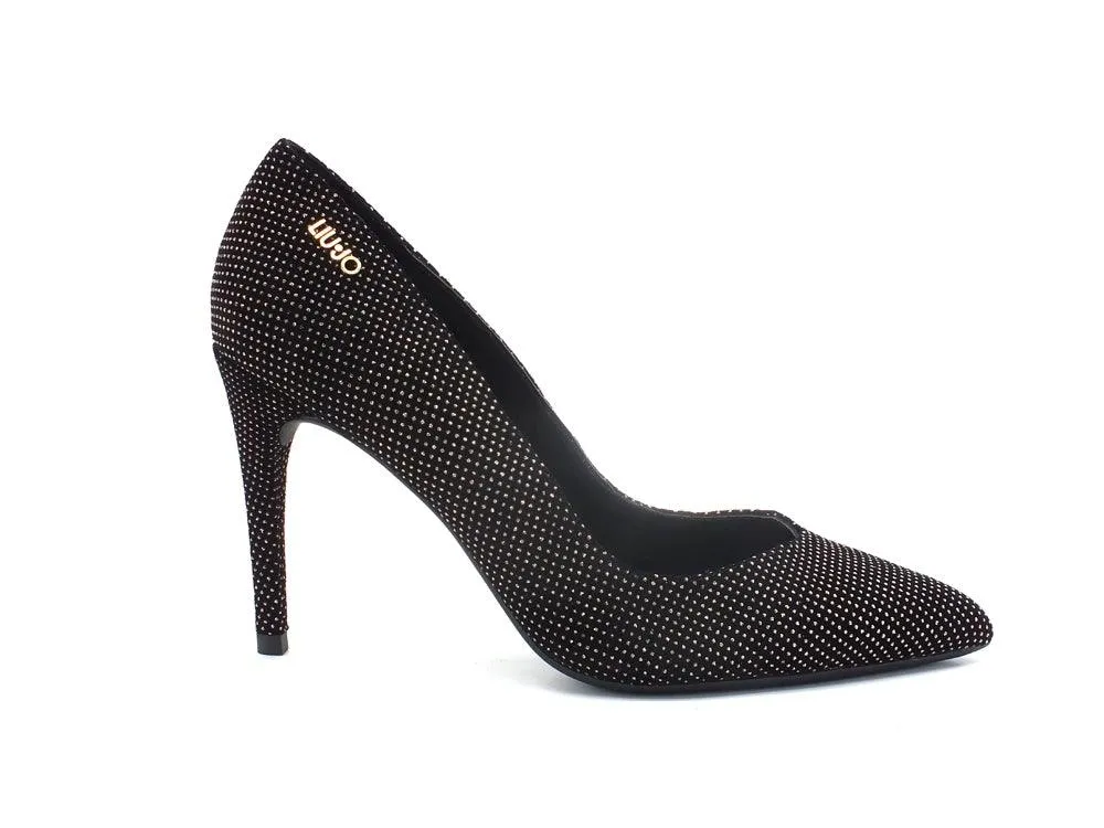 LIU JO Vickie 05 Décolleté Glittered Black SF1147PX196