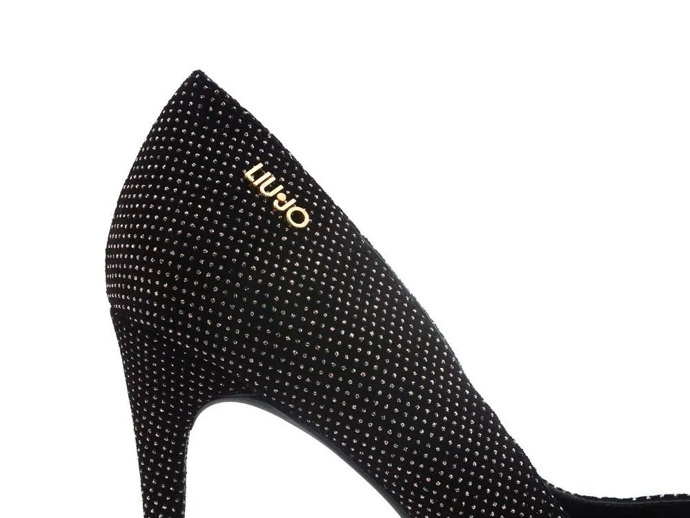 LIU JO Vickie 05 Décolleté Glittered Black SF1147PX196