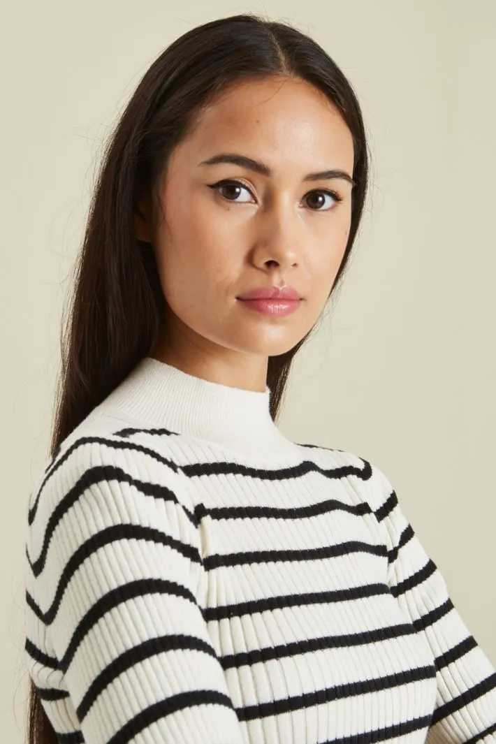 Maglia in cotone e cashmere