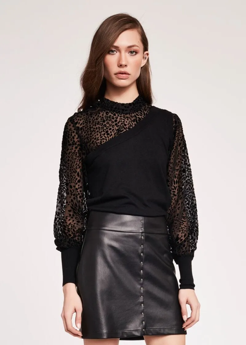 Maglia in viscosa stretch