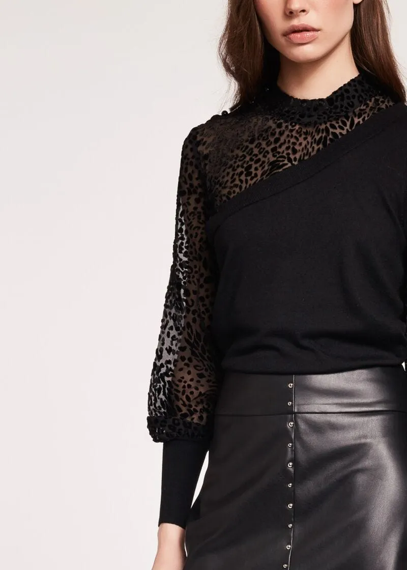 Maglia in viscosa stretch